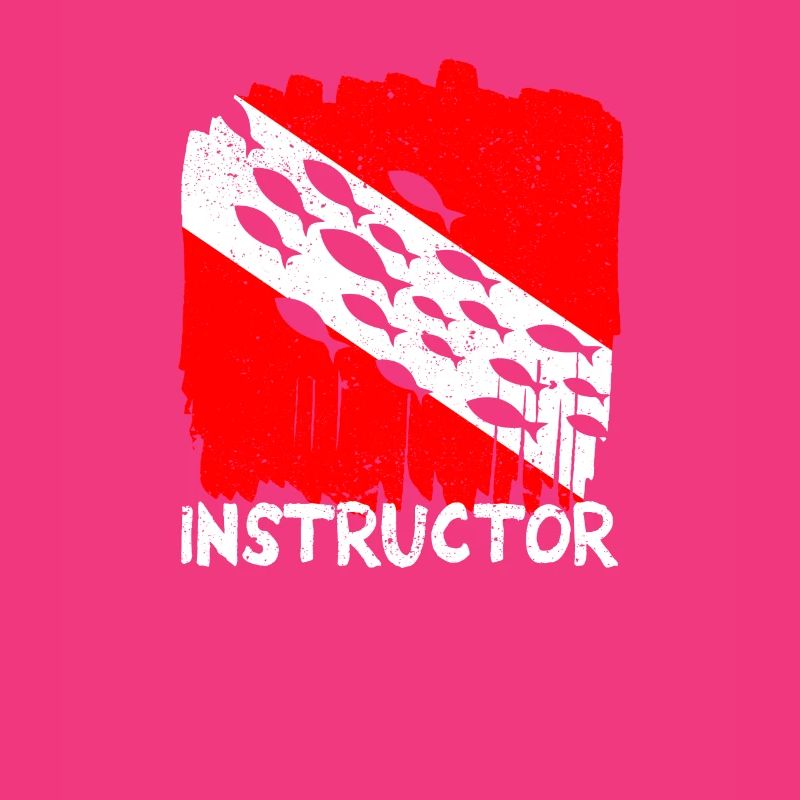 Instructor Diver Deep Diving Divemaster Student