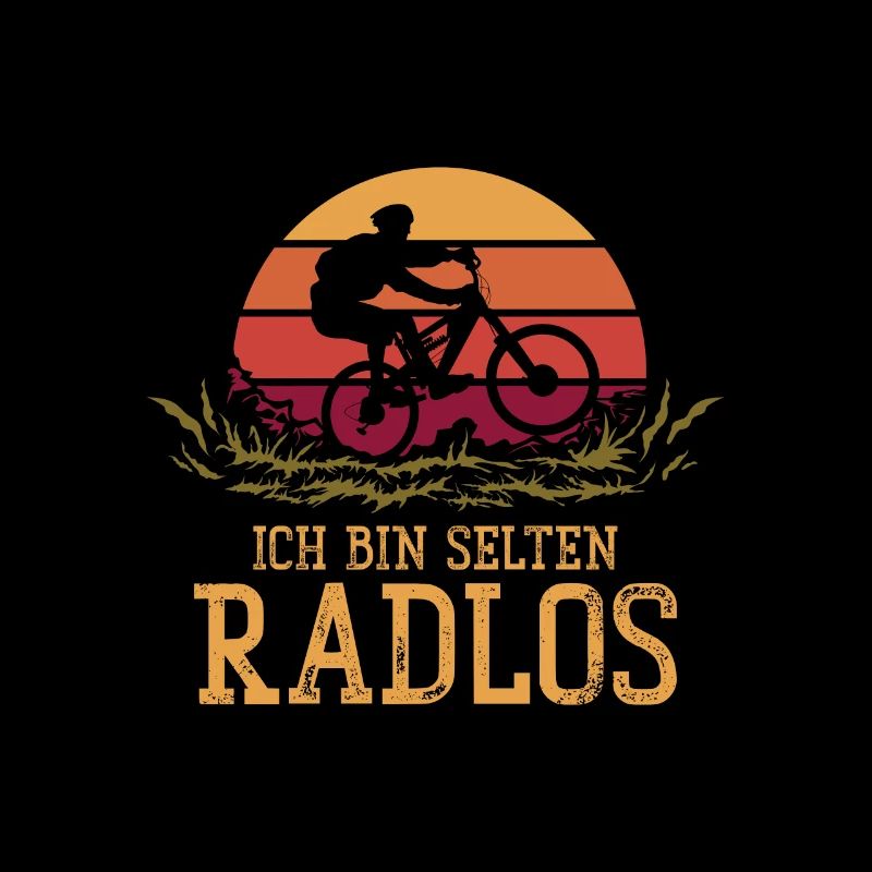 Ich bin selten Radlos