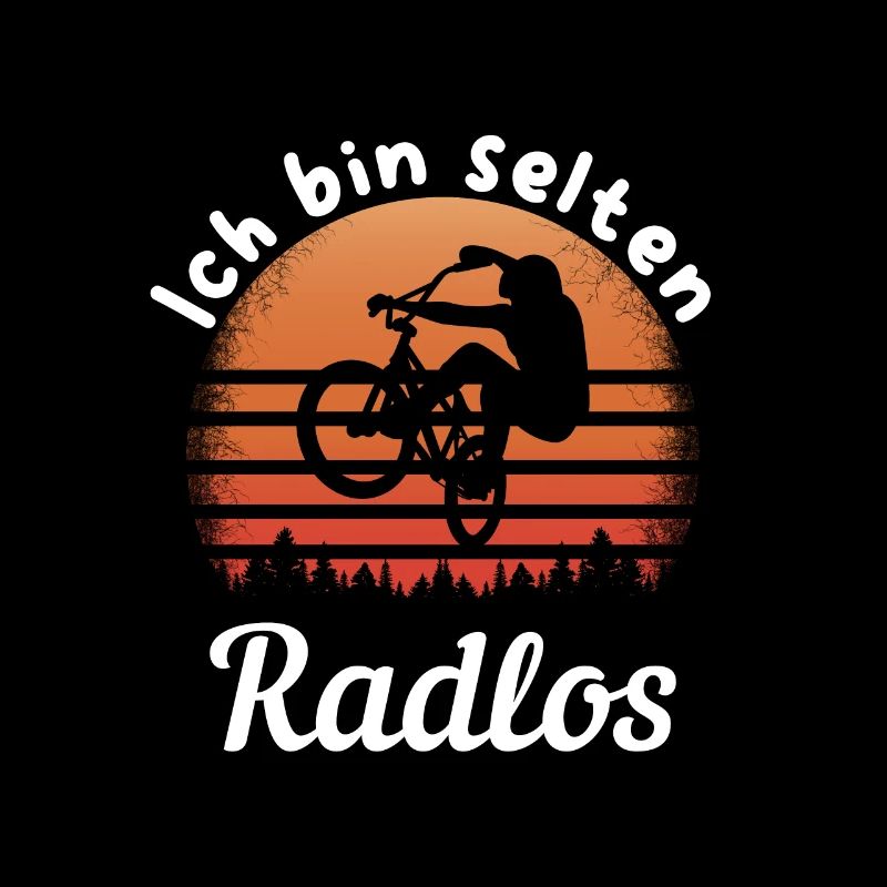Ich bin selten Radlos