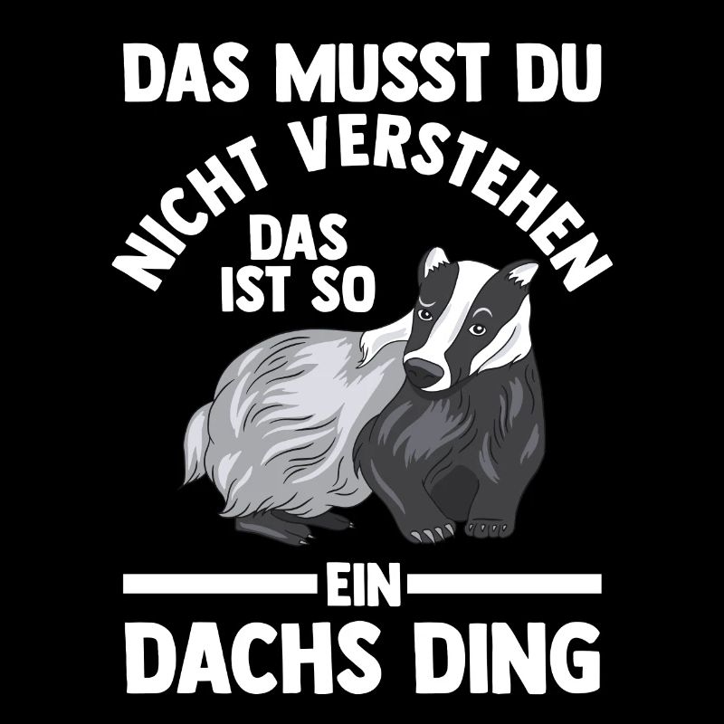 Tiermotiv Dachs