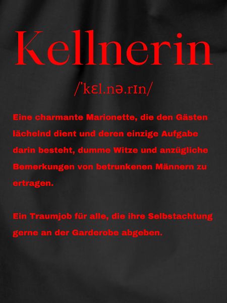 Kellnerin Definition