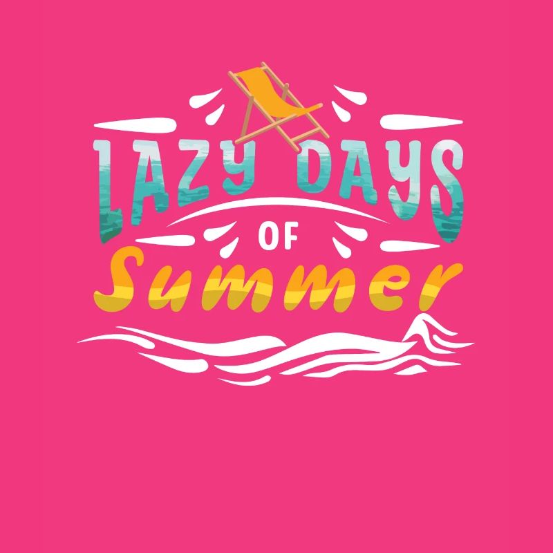 Funny Lazy Summer Surf Hello Summer