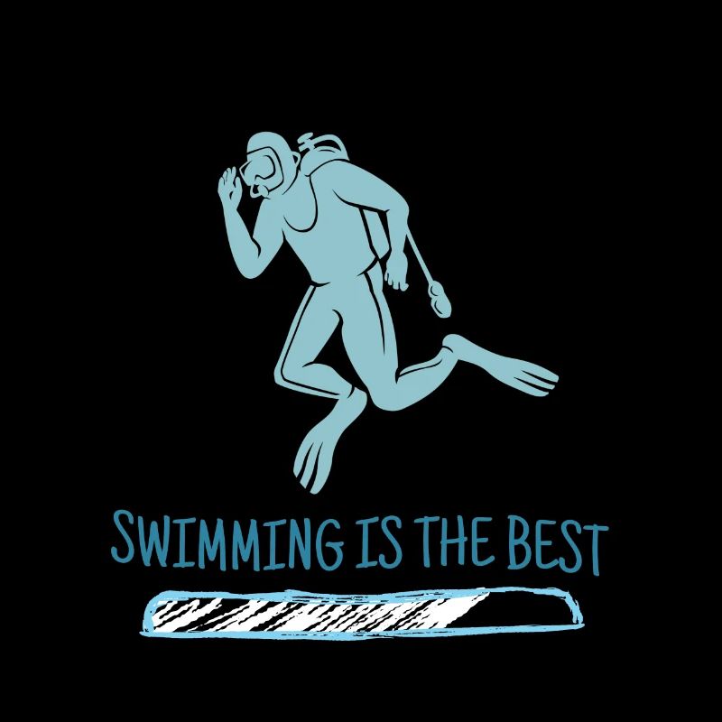 Swimming Is The Best Retro Diver Designs Present