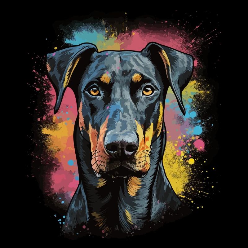 Doberman Dog Gift Saying