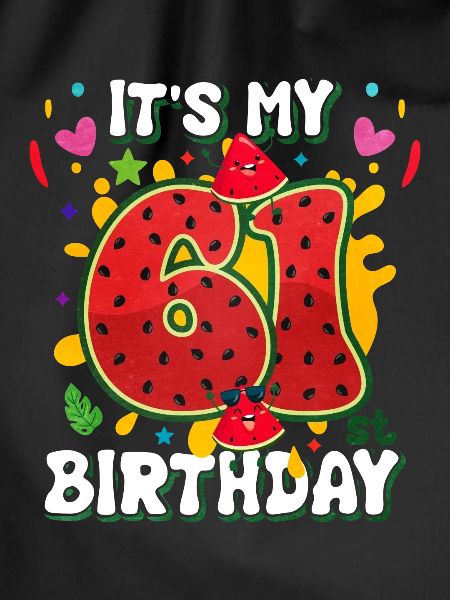 61st Birthday Watermelon