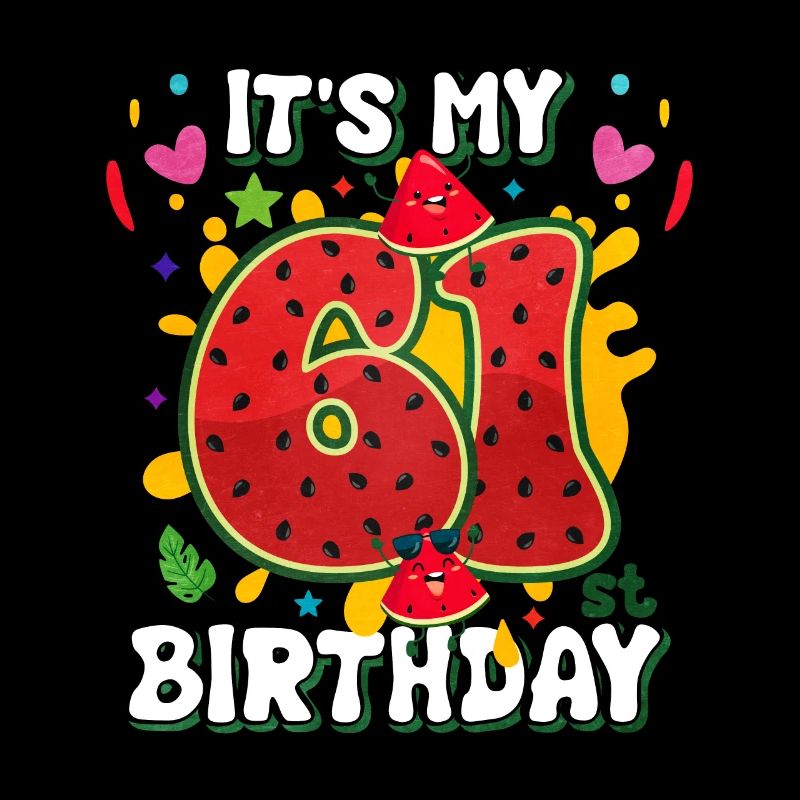 61st Birthday Watermelon