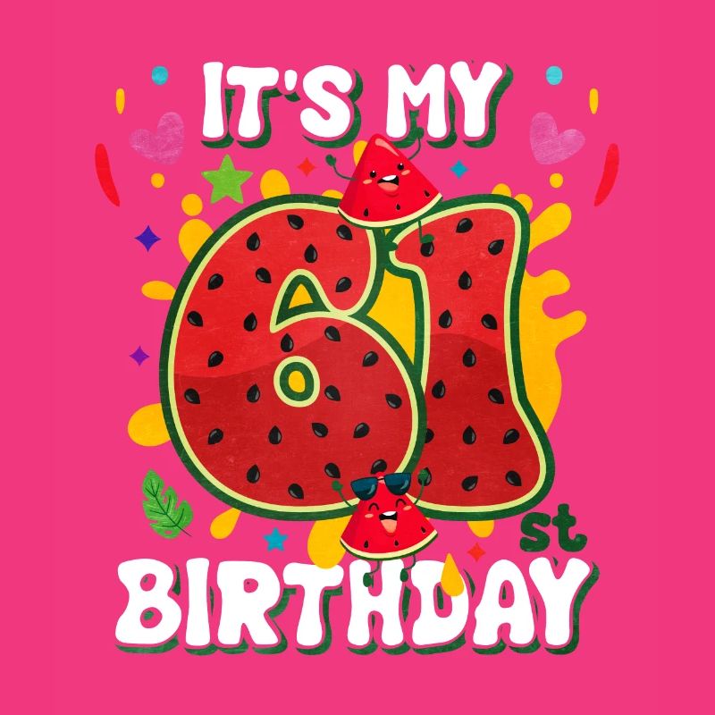 61e anniversaire Pastèque