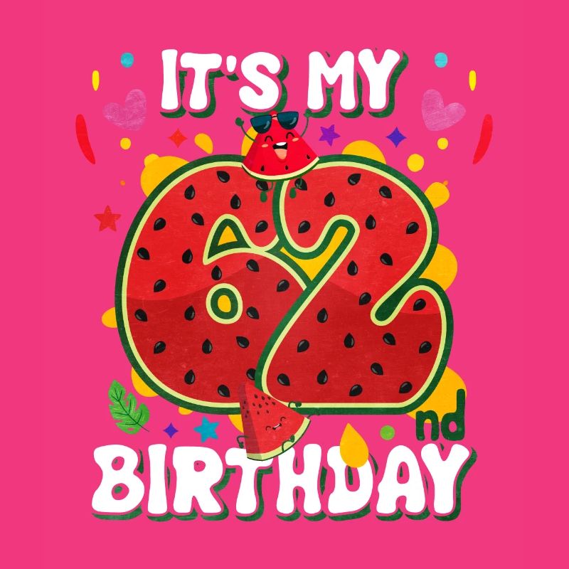 62e anniversaire Pastèque