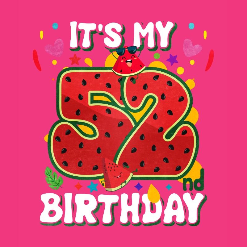 52e anniversaire Pastèque