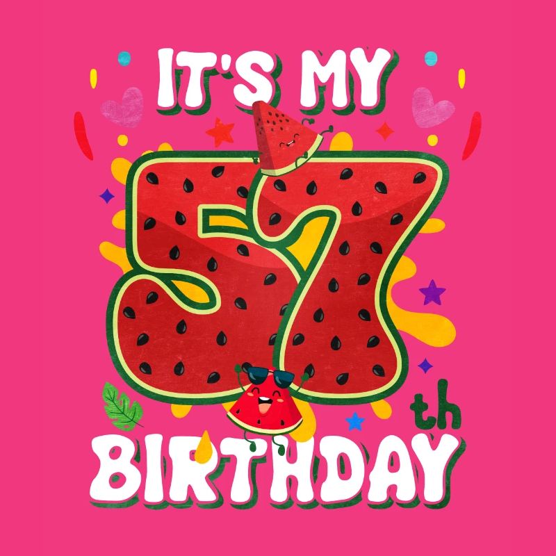 57e anniversaire Pastèque