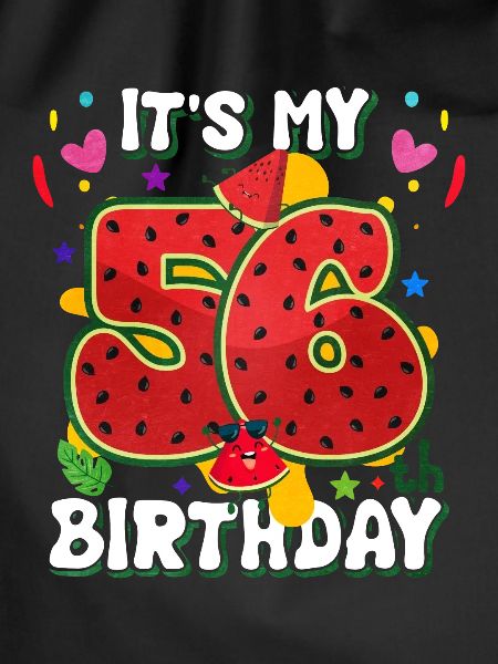 56th Birthday Watermelon