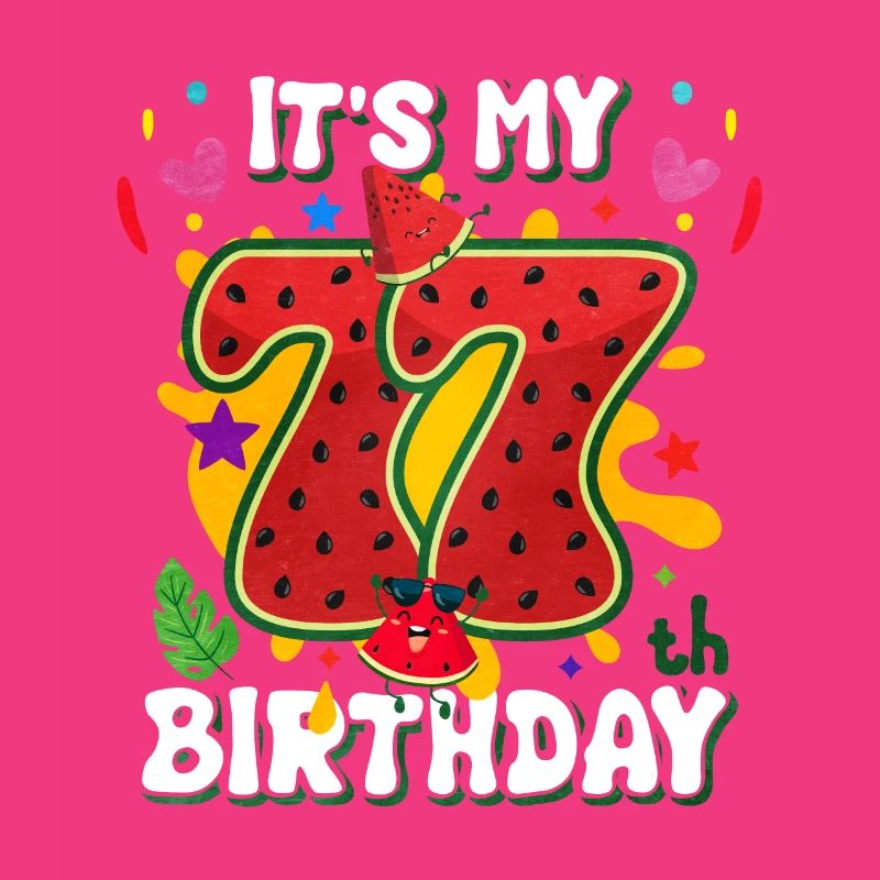 77e anniversaire Pastèque