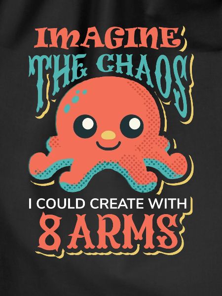 Funny Kraken Chaos Making