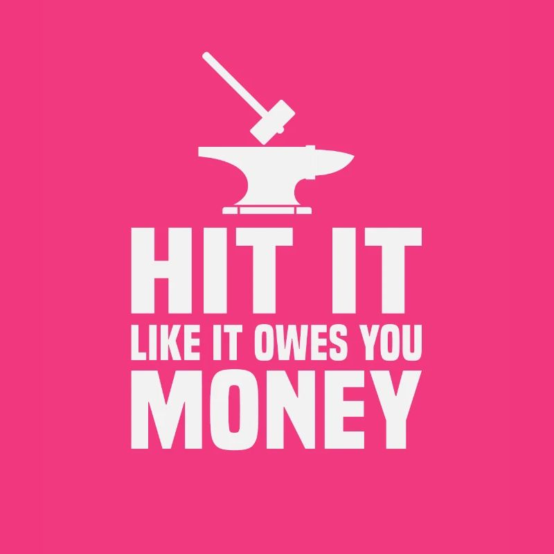 Blacksmith Funny Forge Hammer Workwear Blacksmith