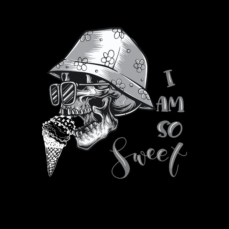 Niedlicher Totenkopf Cute Skull