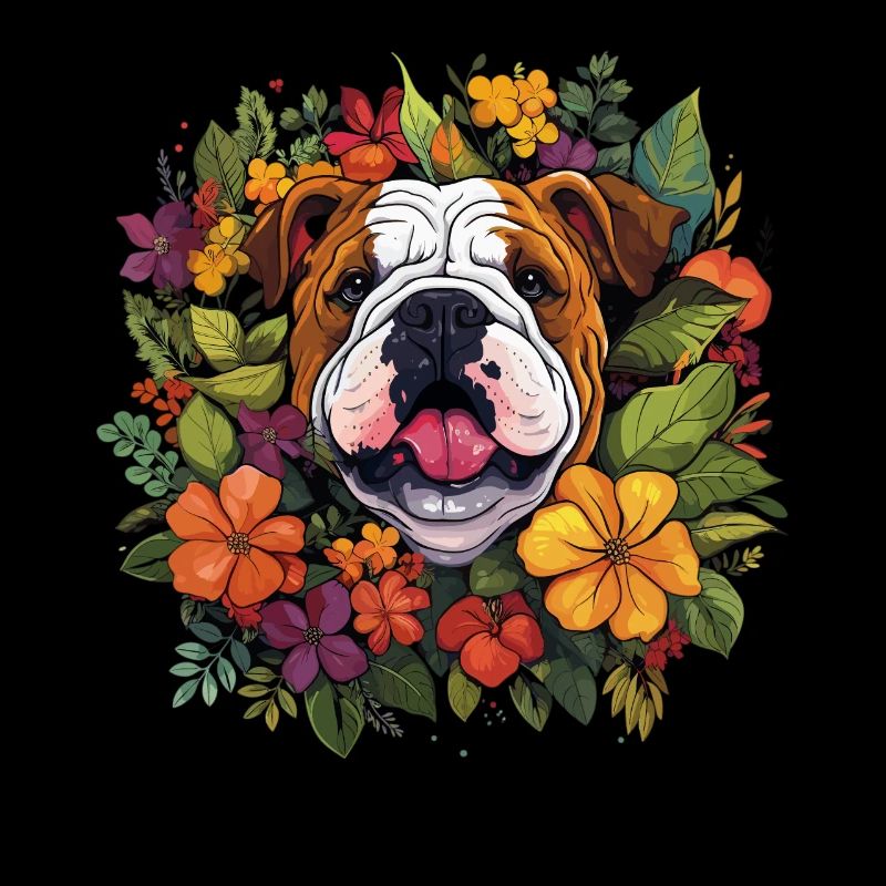 Cadeau de chien bouledogue anglais