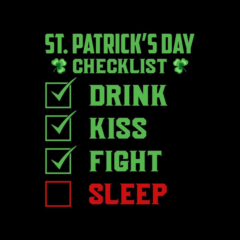 Journée de la Saint-Patrick irlandaise Drôle de la Saint-Patrick