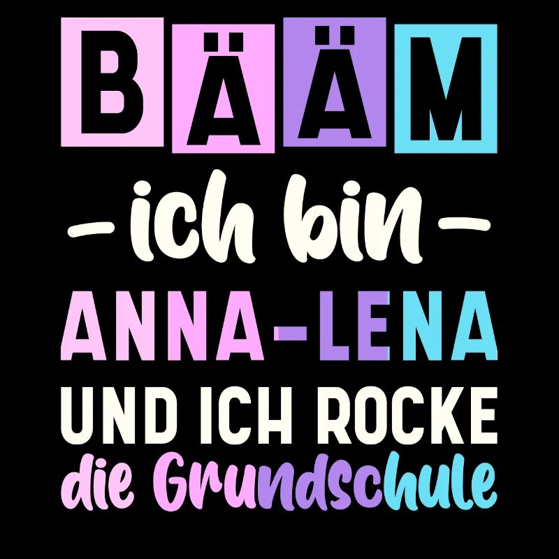 Name Anna-Lena Geschenk Grundschule