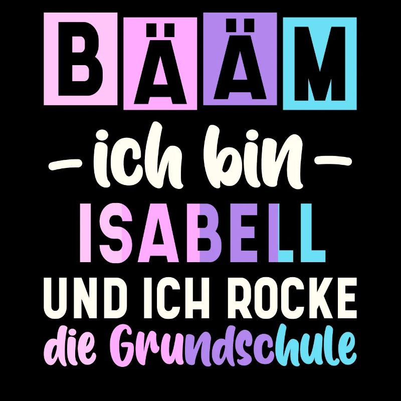 Name Isabell Geschenk Grundschule