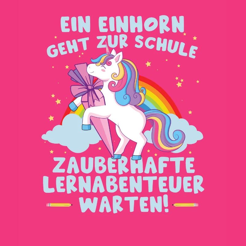 Einschulung Einhorn Mädchen Grundschule