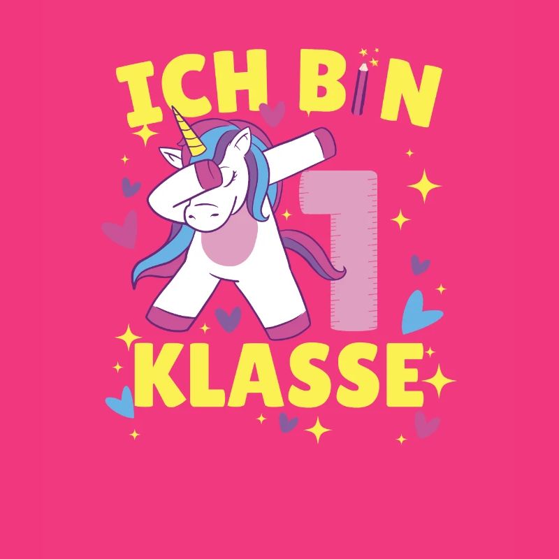 Ich Bin 1. Klasse Einhorn