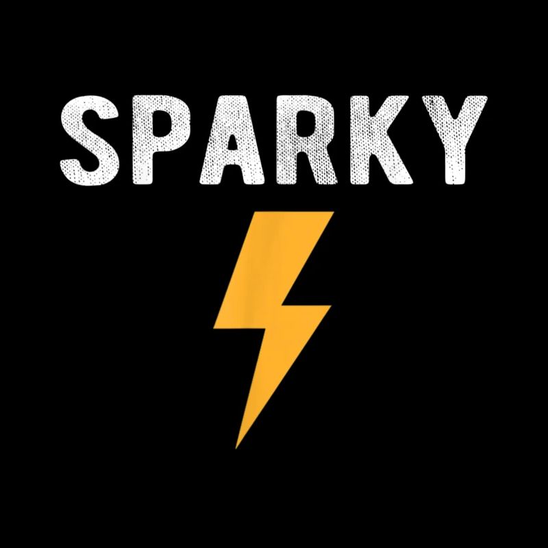 Electrician Gift Funny Sparky Nickname Lightning