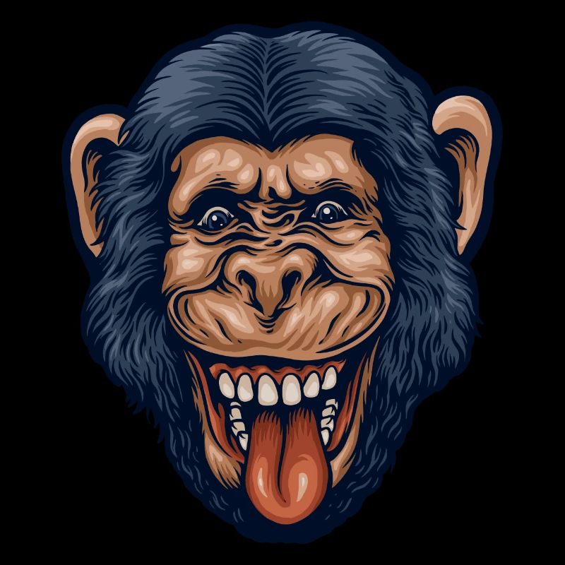 Chimp head