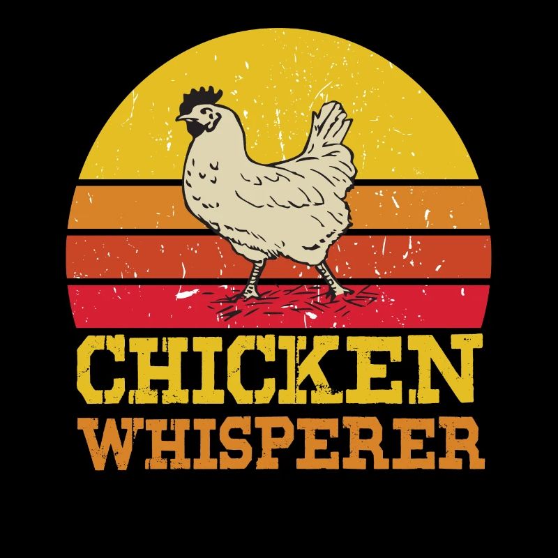 Lustiger Hühnerflüsterer Huhn Bauernhof Geschenk