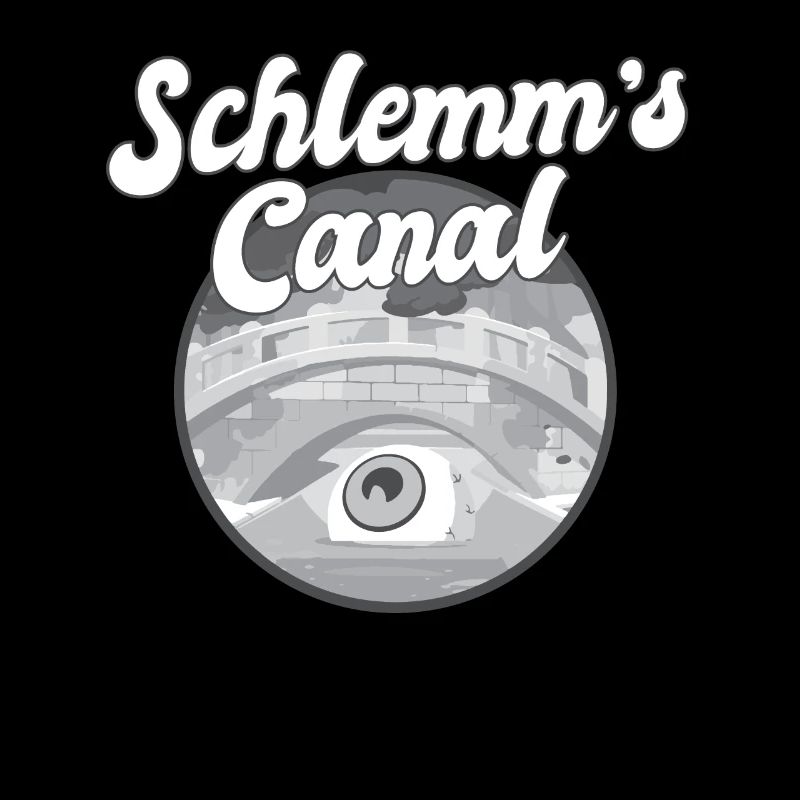 Schlemm’s Canal Drôle d’optométriste Pun Eye