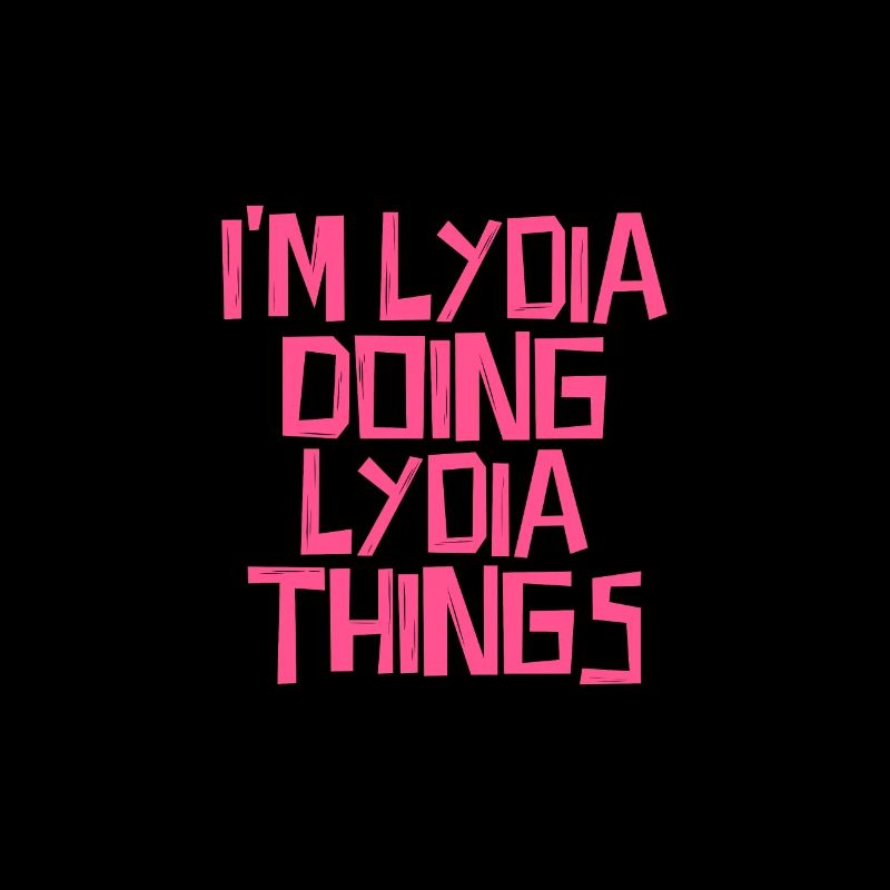 I'm Lydia doing Lydia things