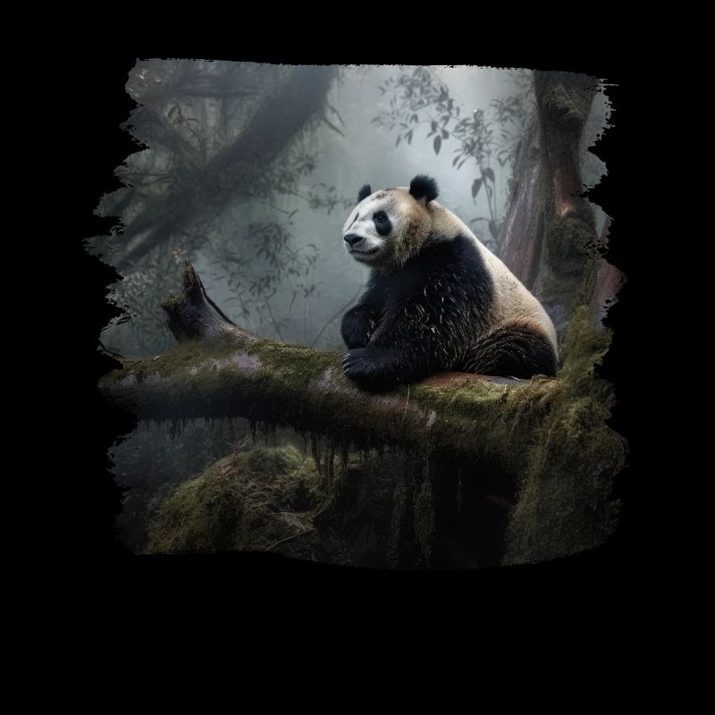 Pandas réaliste Panda Panda géant