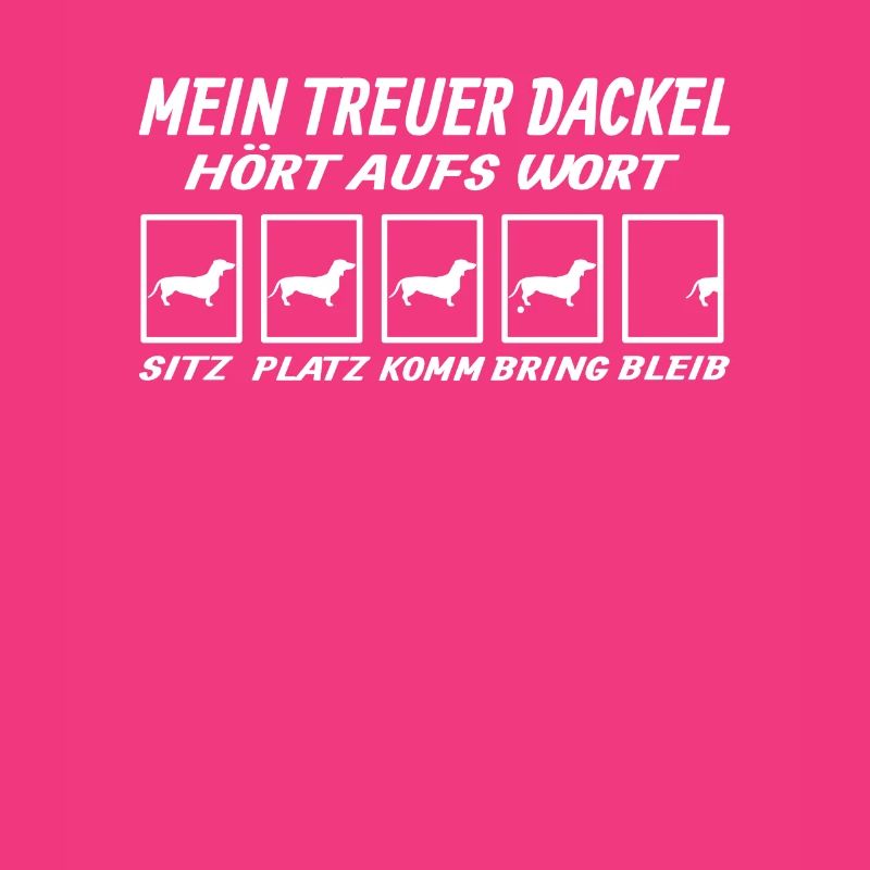 Hund Dackel Hundebesitzer Geschenkidee