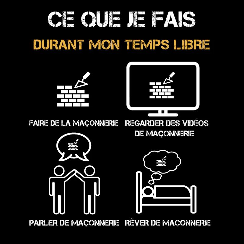 maçonnerie temps libre humour