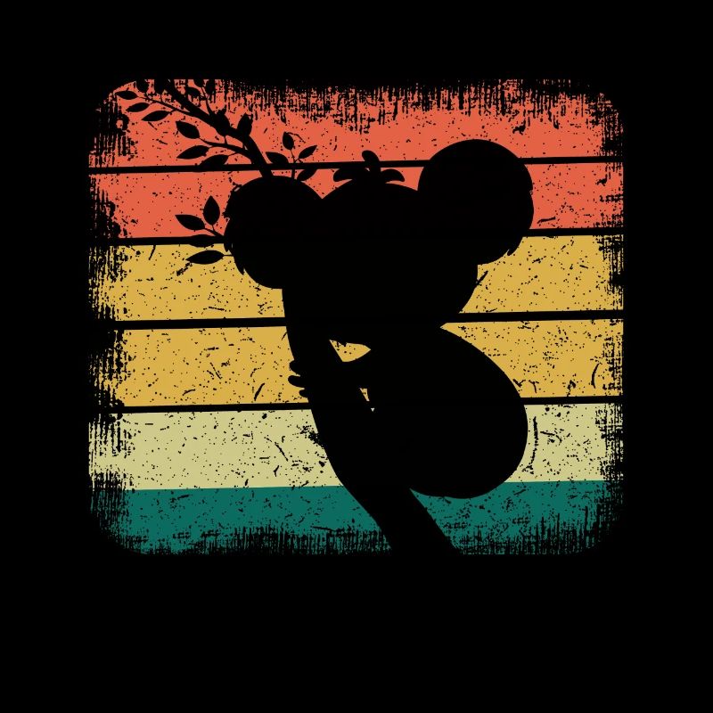 Australien Retro Australia Day Australischer Koala