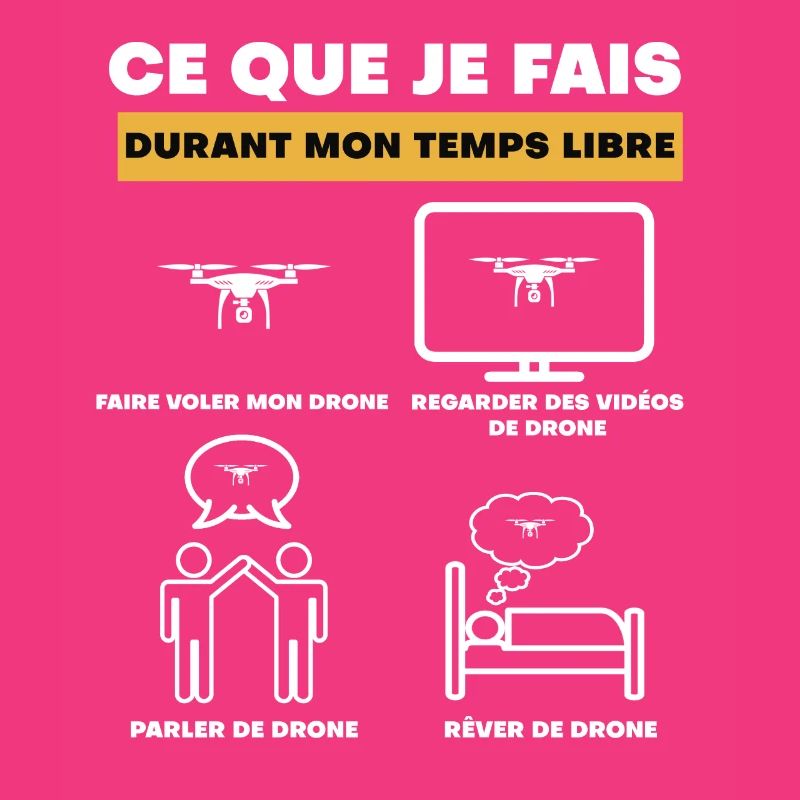 drone durant temps libre