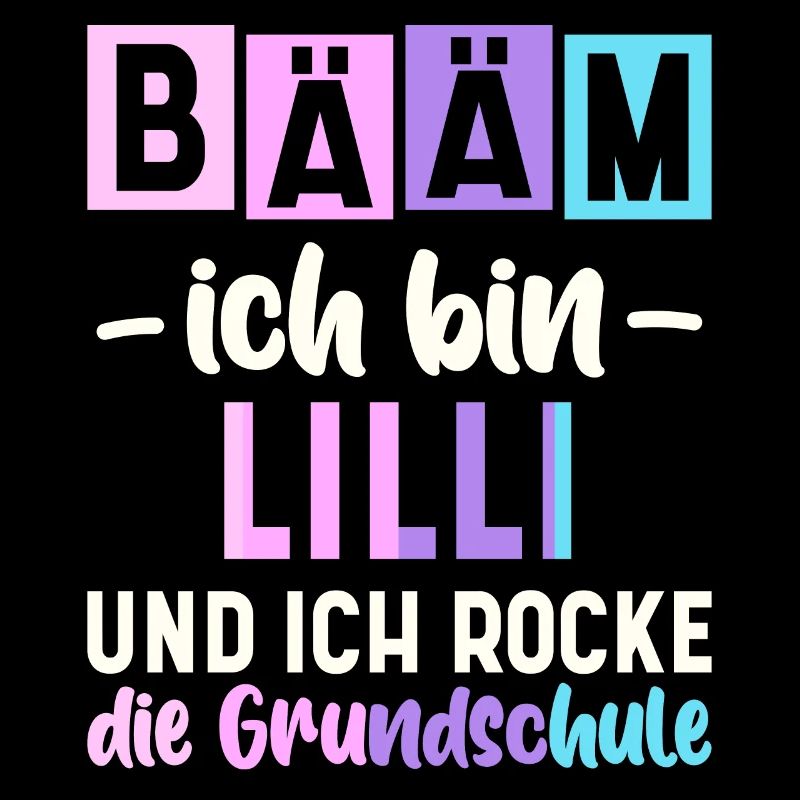 Name Lilli Geschenk Grundschule