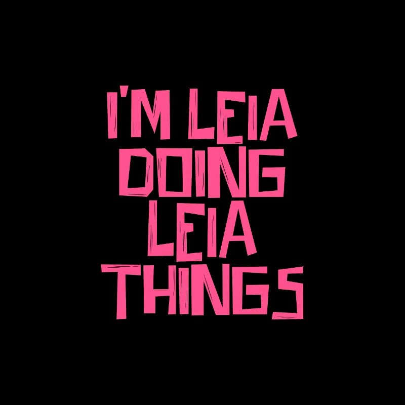 I'm Leia doing Leia things