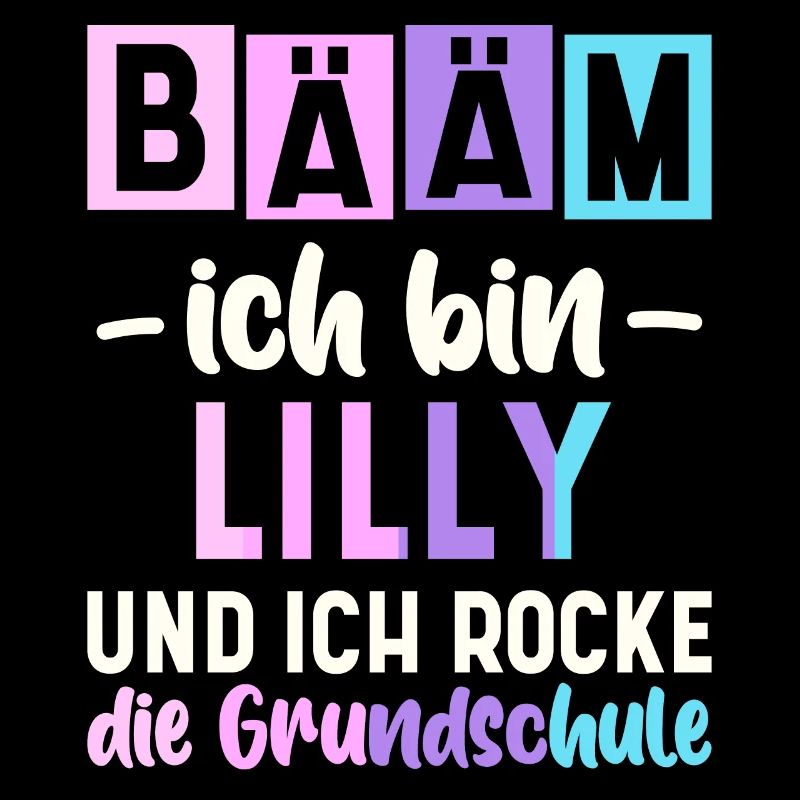 Name Lilly Geschenk Grundschule