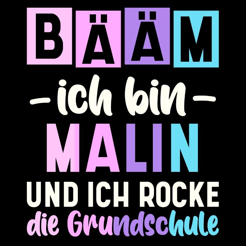Name Malin Geschenk Grundschule