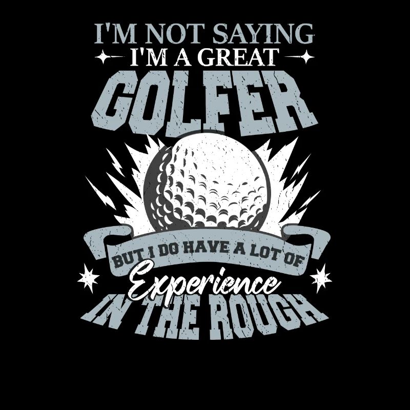 Ich bin ein großartiger Golfer