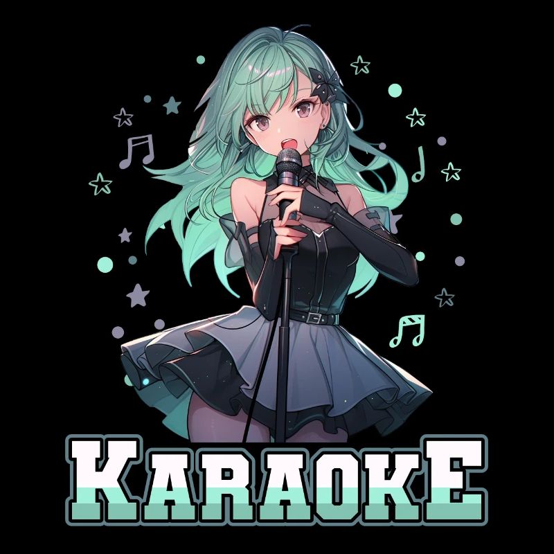 Mädchen Manga Anime Karaoke