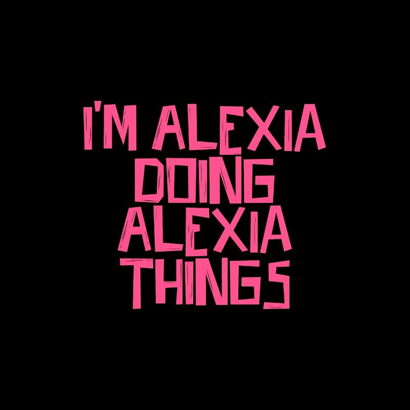 Je suis Alexia en train de faire des choses Alexia