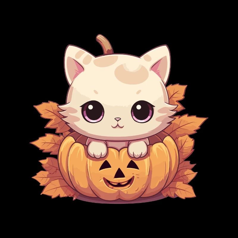 Chat chaton d’Halloween