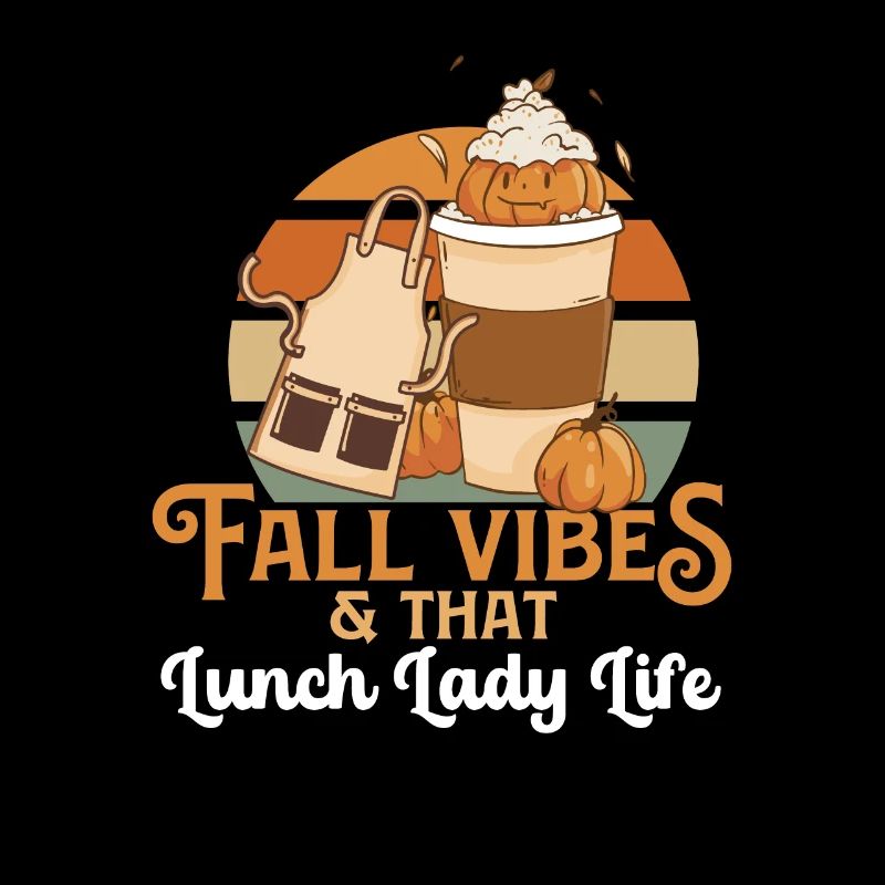 Fall Vibes That Lunch Lady Fall Leaves Cafeteria