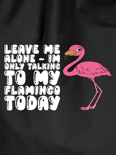 Funny flamingo