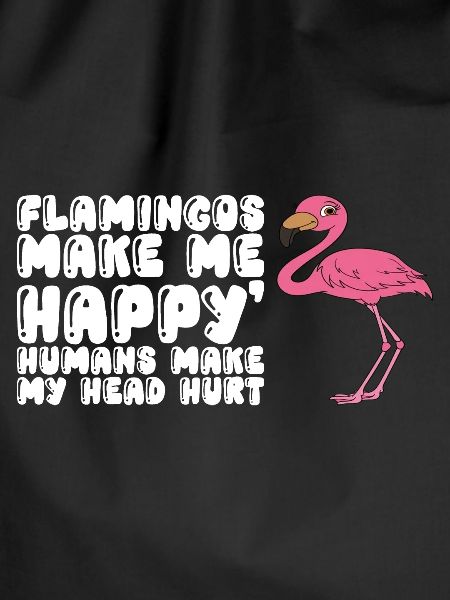 Funny flamingo