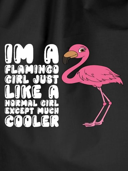 Funny flamingo