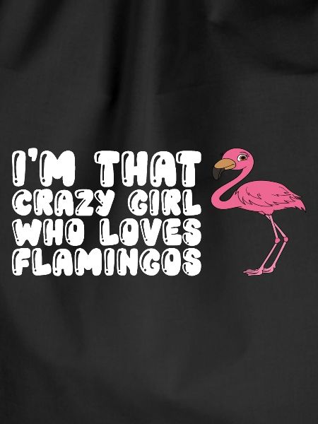 Funny flamingo