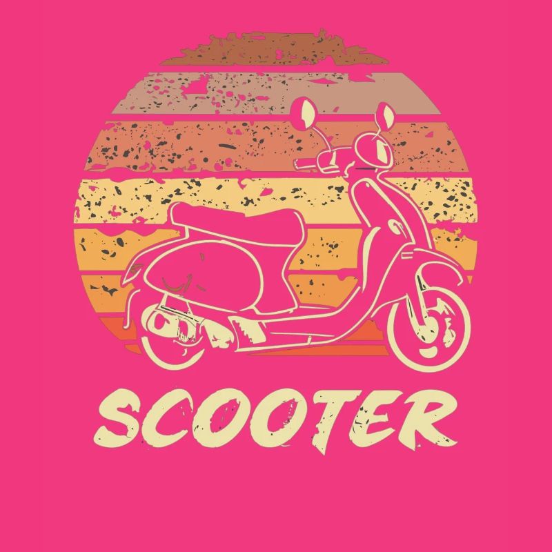 Scooter Motorroller Mofa Moped Roller