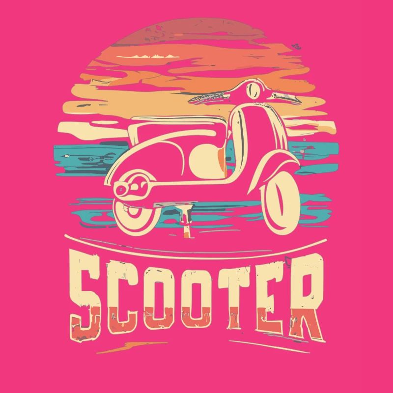 Scooter Motorroller Mofa Moped Roller